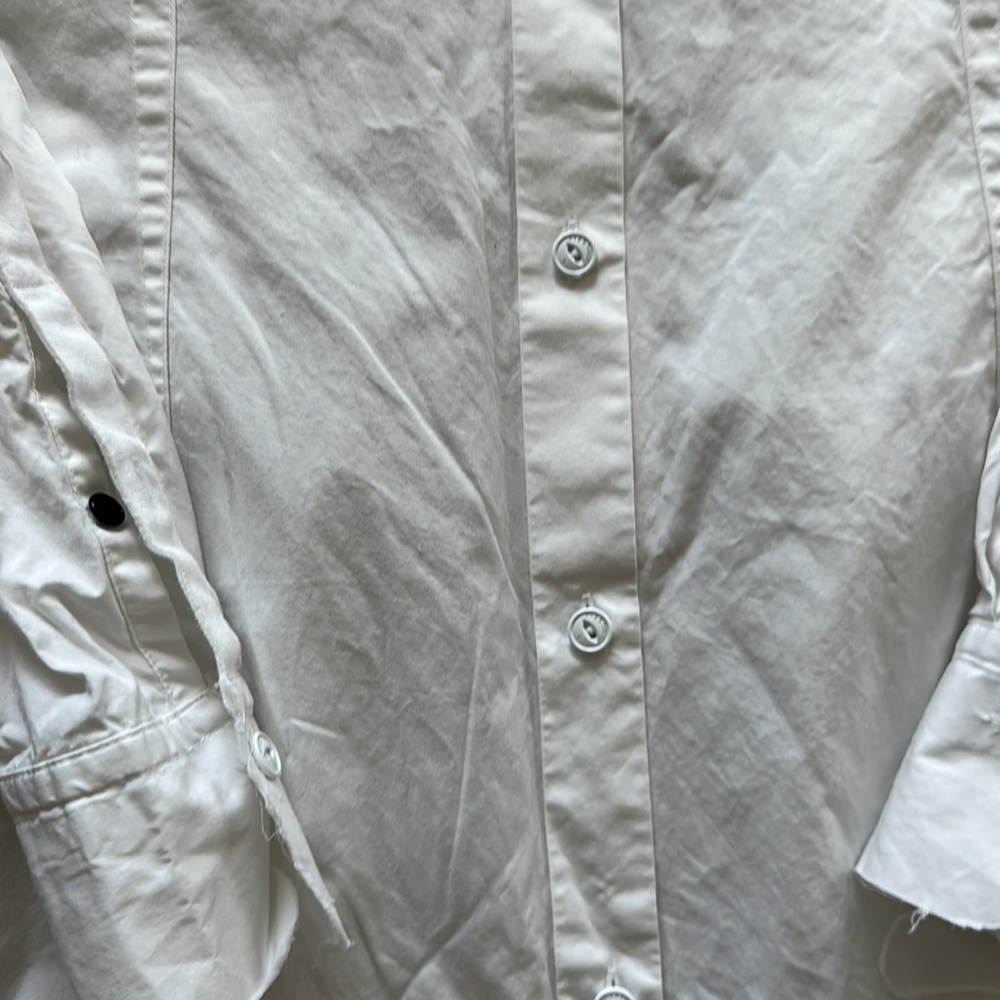 Rag & bone white dress shirt size s/p - Picture 3 of 6